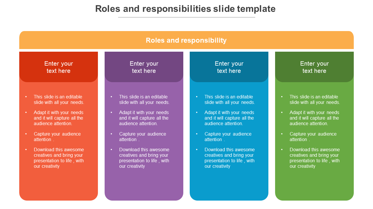 business plan roles and responsibilities